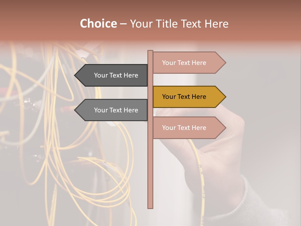 Network Connection Expertise PowerPoint Template