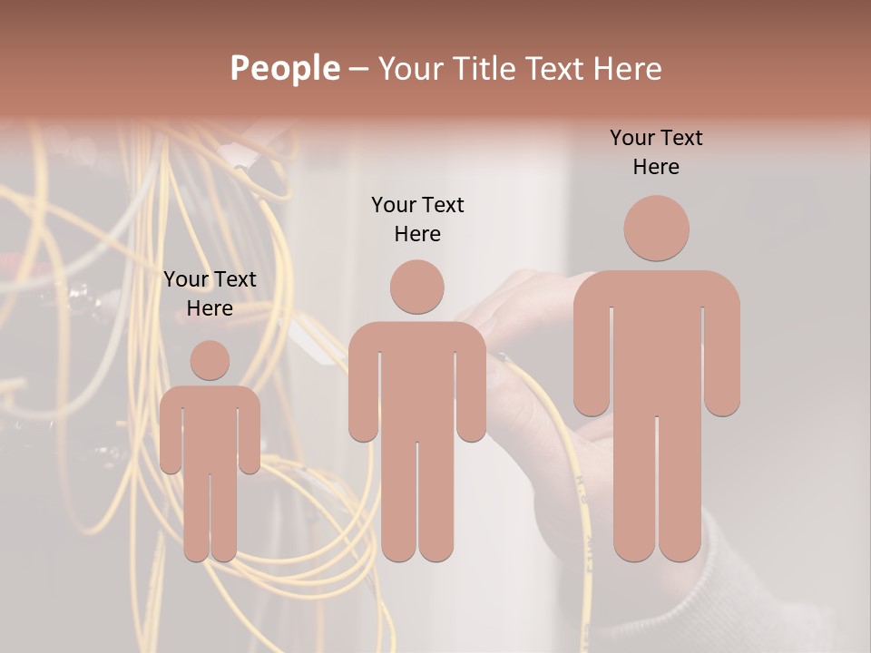 Network Connection Expertise PowerPoint Template