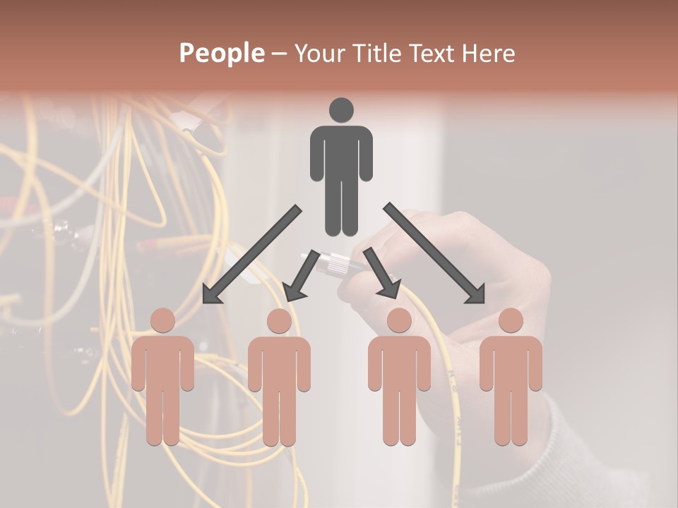 Network Connection Expertise PowerPoint Template