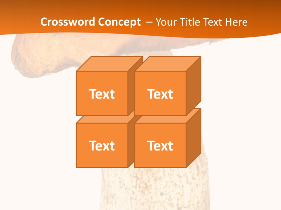 Leaf Red Nobody PowerPoint Template