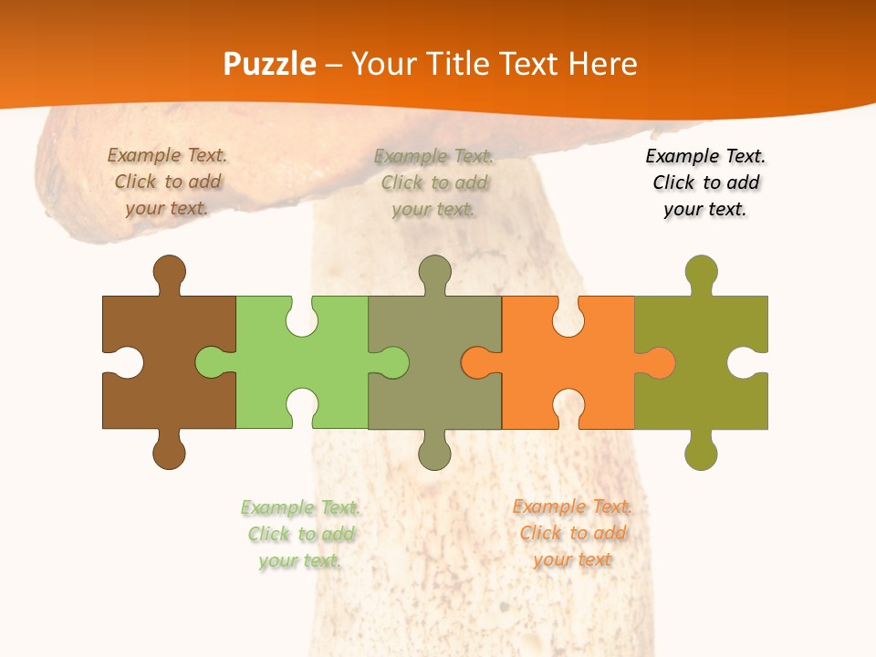 Leaf Red Nobody PowerPoint Template