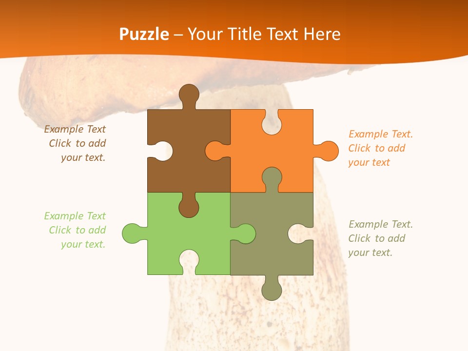 Leaf Red Nobody PowerPoint Template