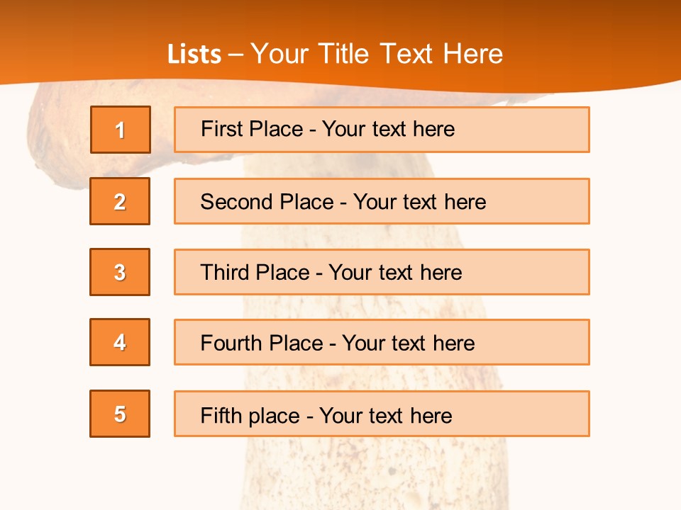Leaf Red Nobody PowerPoint Template