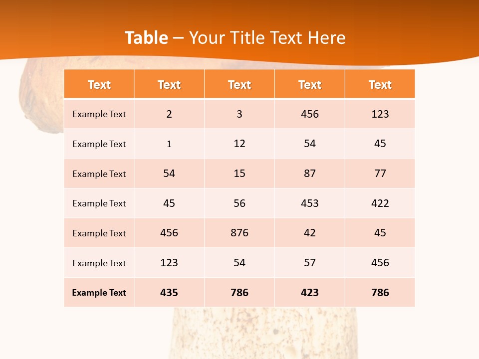 Leaf Red Nobody PowerPoint Template