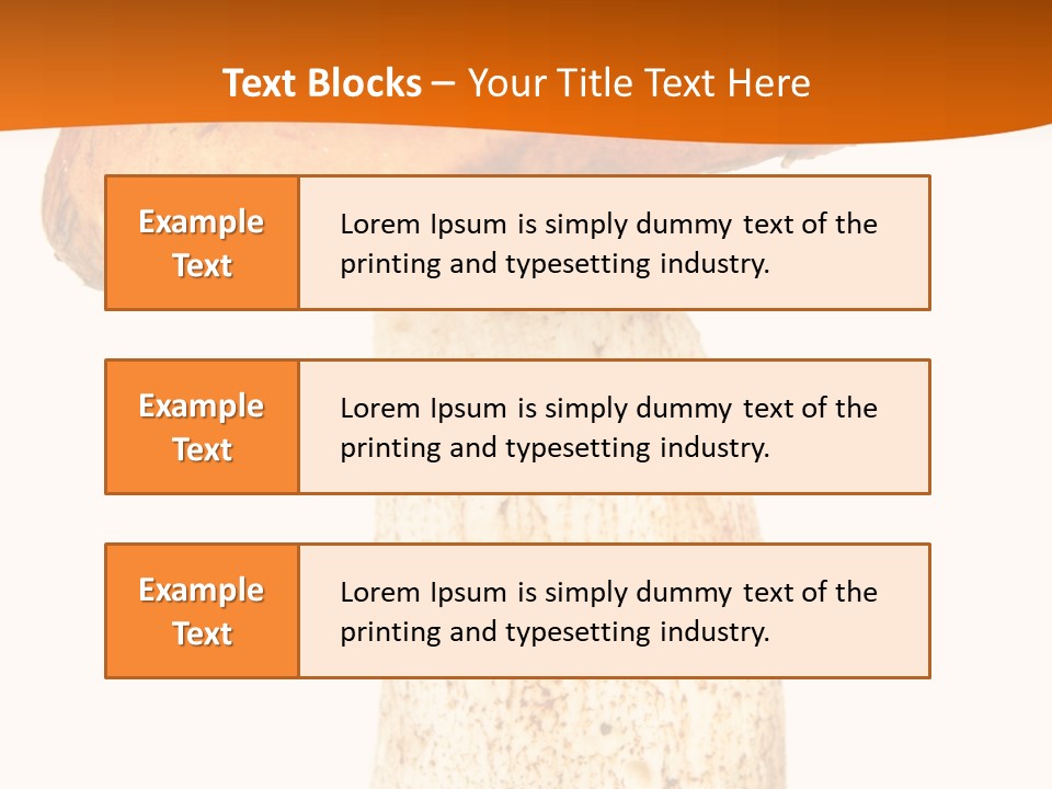 Leaf Red Nobody PowerPoint Template