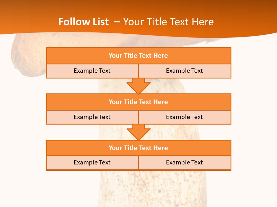 Leaf Red Nobody PowerPoint Template