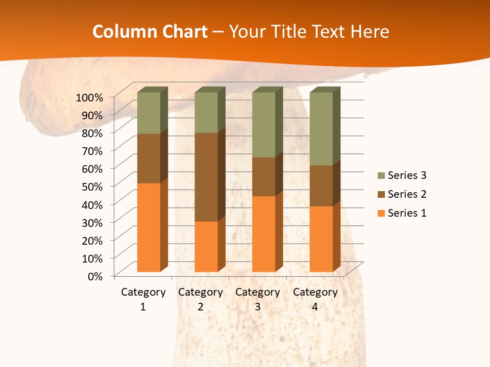 Leaf Red Nobody PowerPoint Template