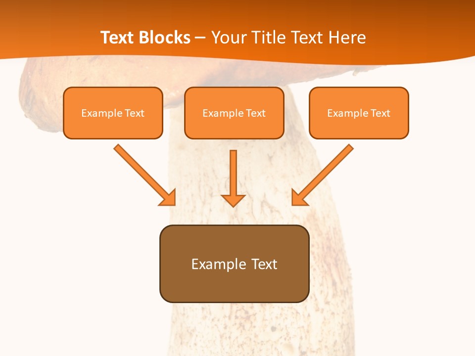 Leaf Red Nobody PowerPoint Template