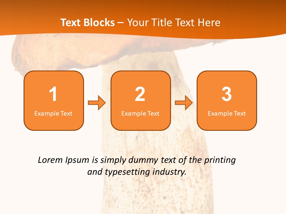 Leaf Red Nobody PowerPoint Template