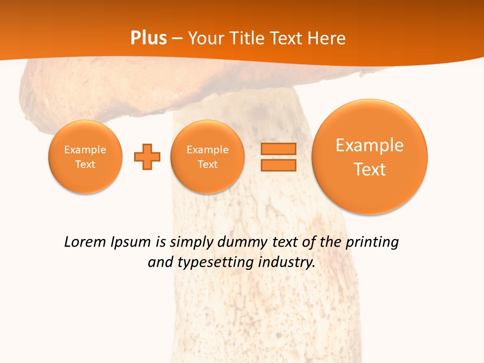 Leaf Red Nobody PowerPoint Template