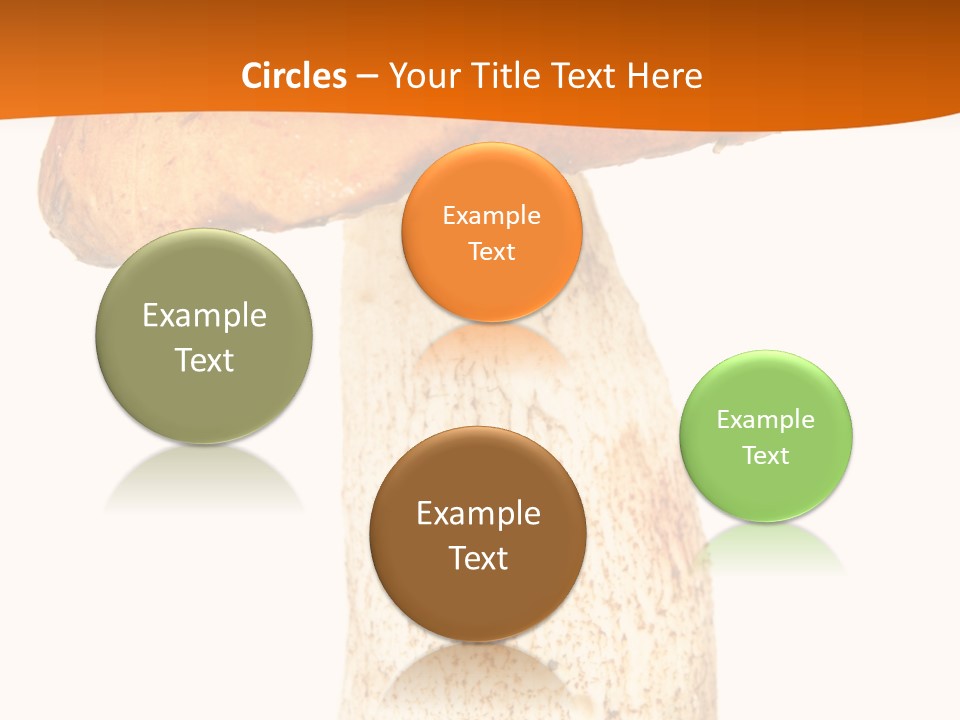 Leaf Red Nobody PowerPoint Template