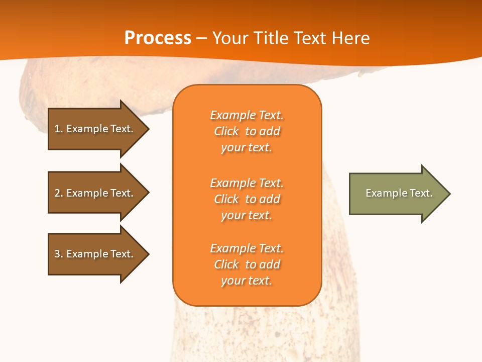 Leaf Red Nobody PowerPoint Template