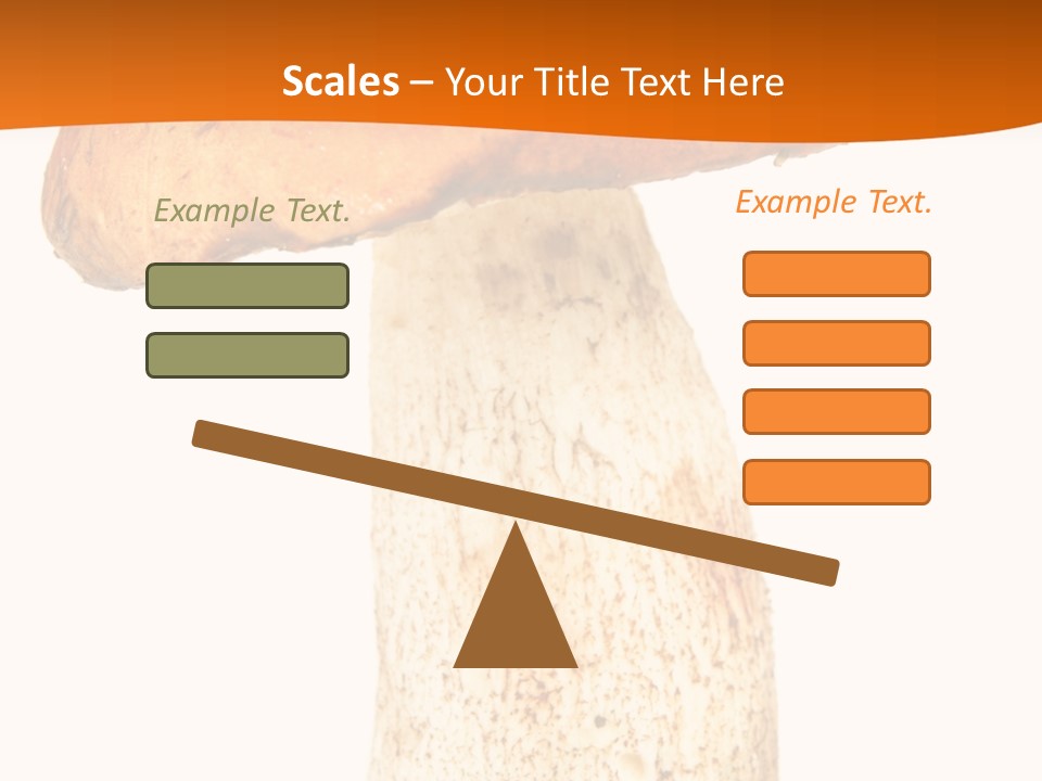 Leaf Red Nobody PowerPoint Template