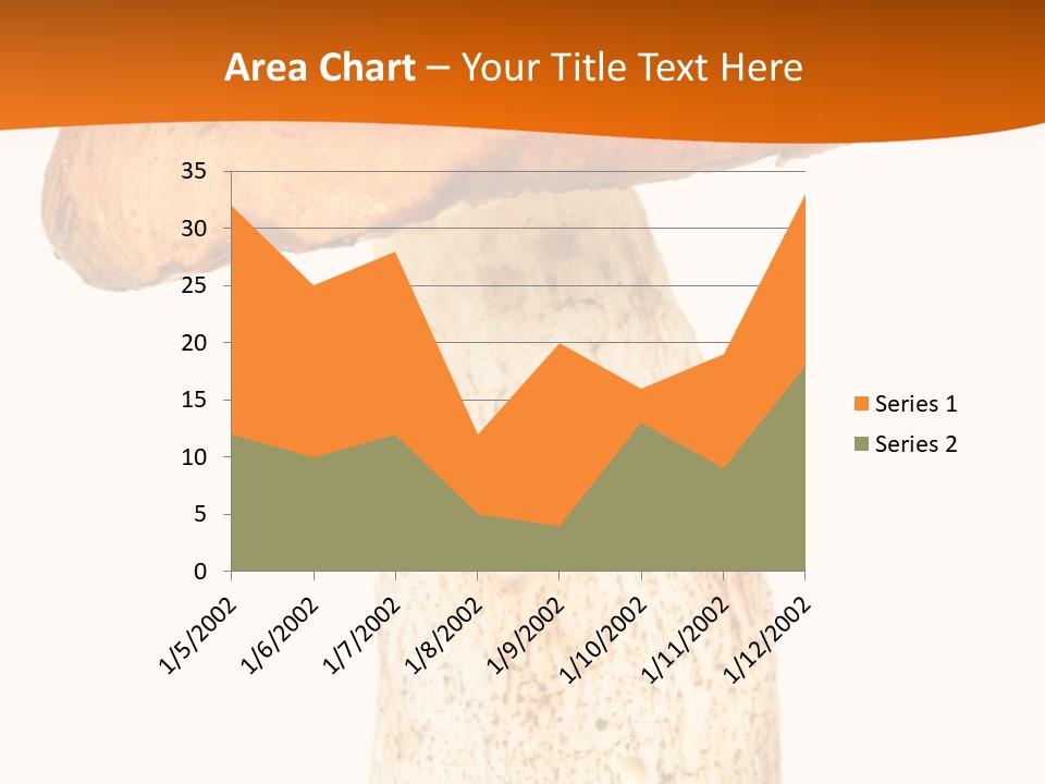 Leaf Red Nobody PowerPoint Template