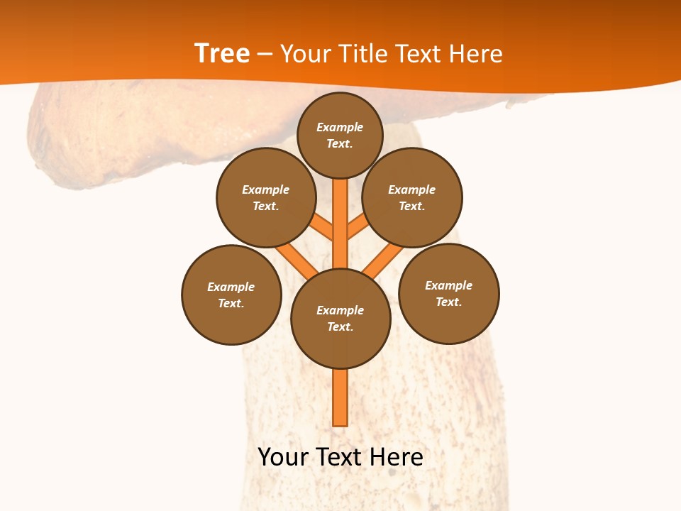 Leaf Red Nobody PowerPoint Template