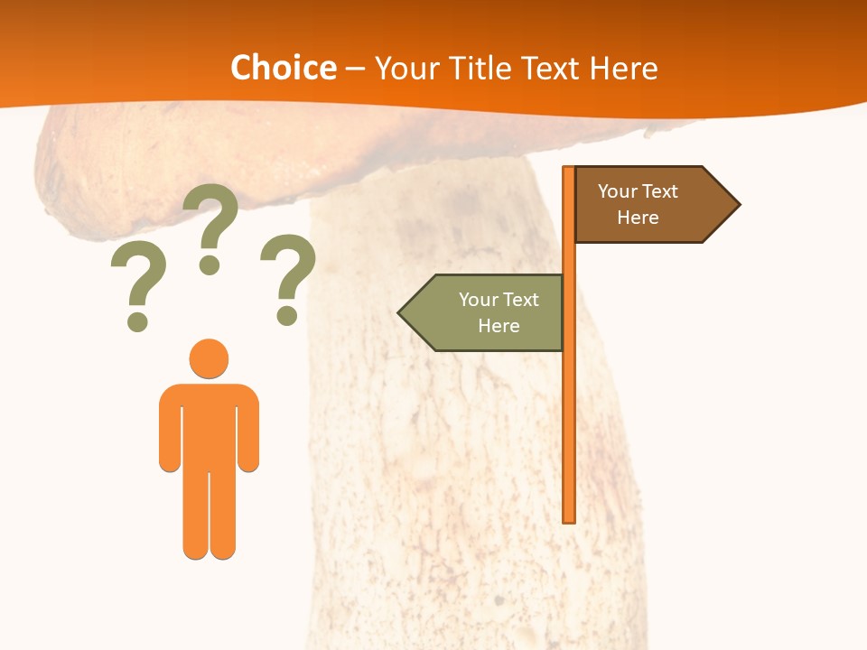 Leaf Red Nobody PowerPoint Template