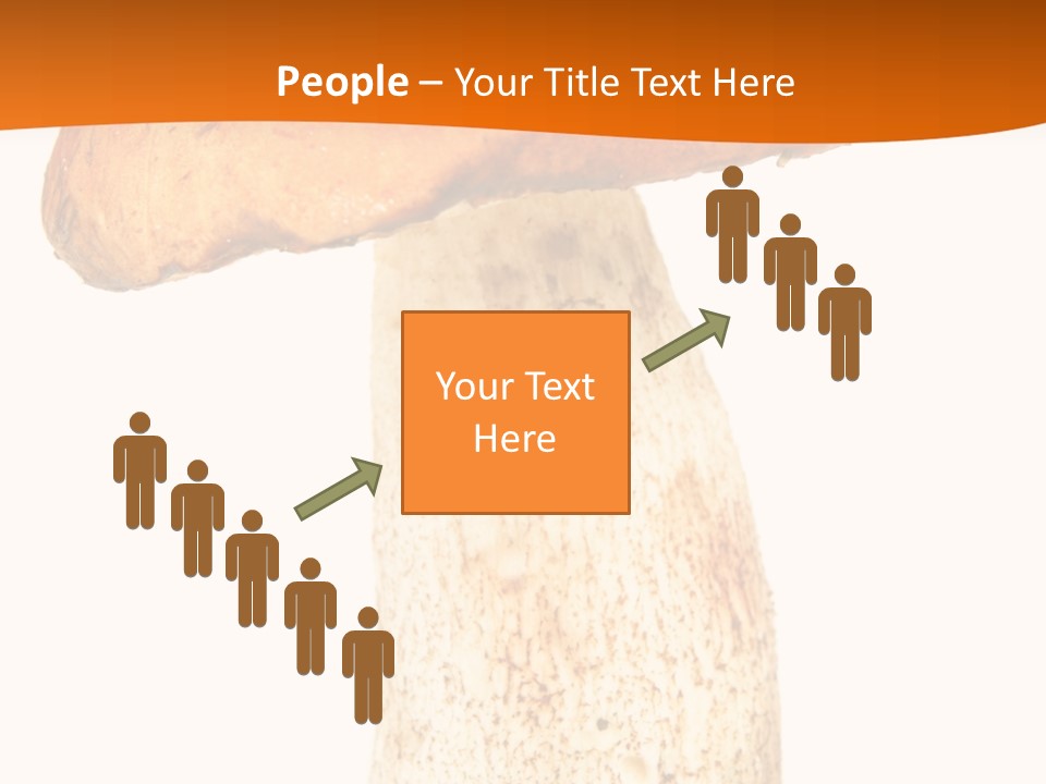 Leaf Red Nobody PowerPoint Template