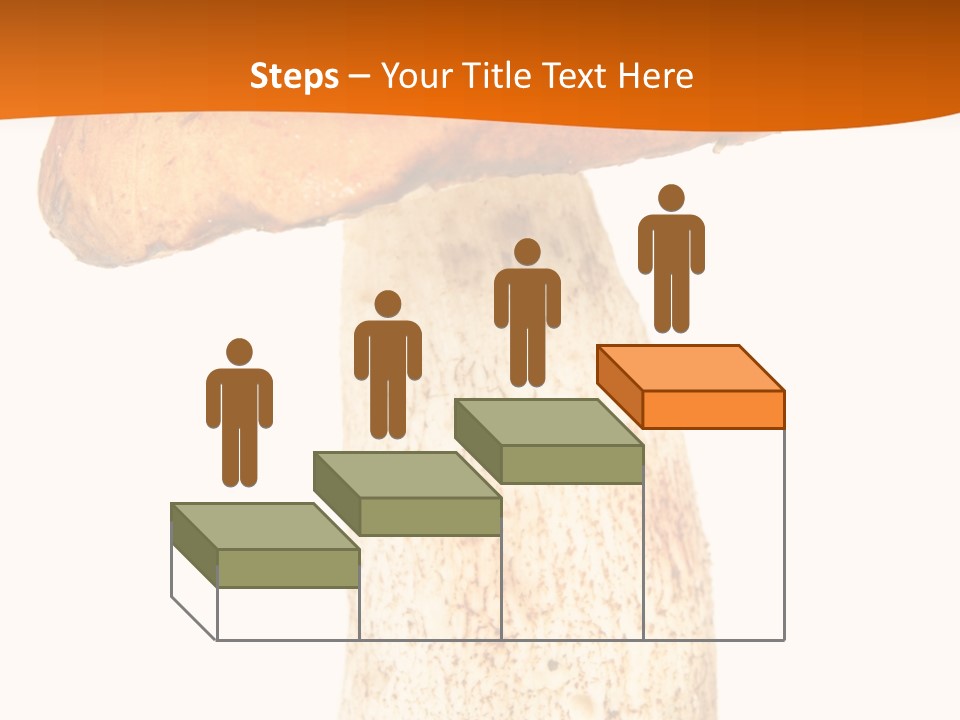 Leaf Red Nobody PowerPoint Template