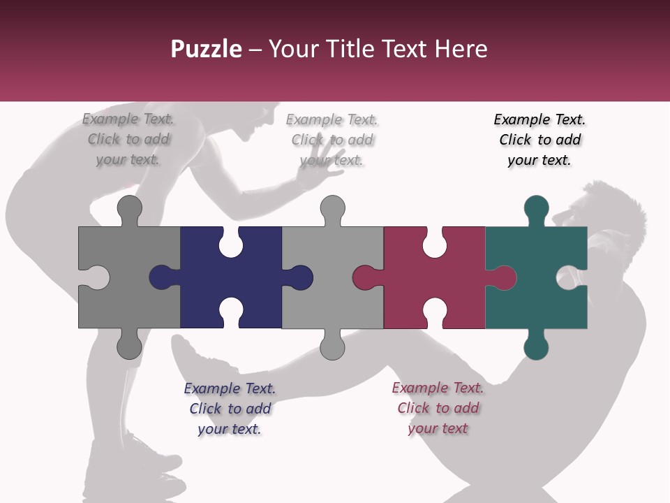 Sports Workout Pushups PowerPoint Template