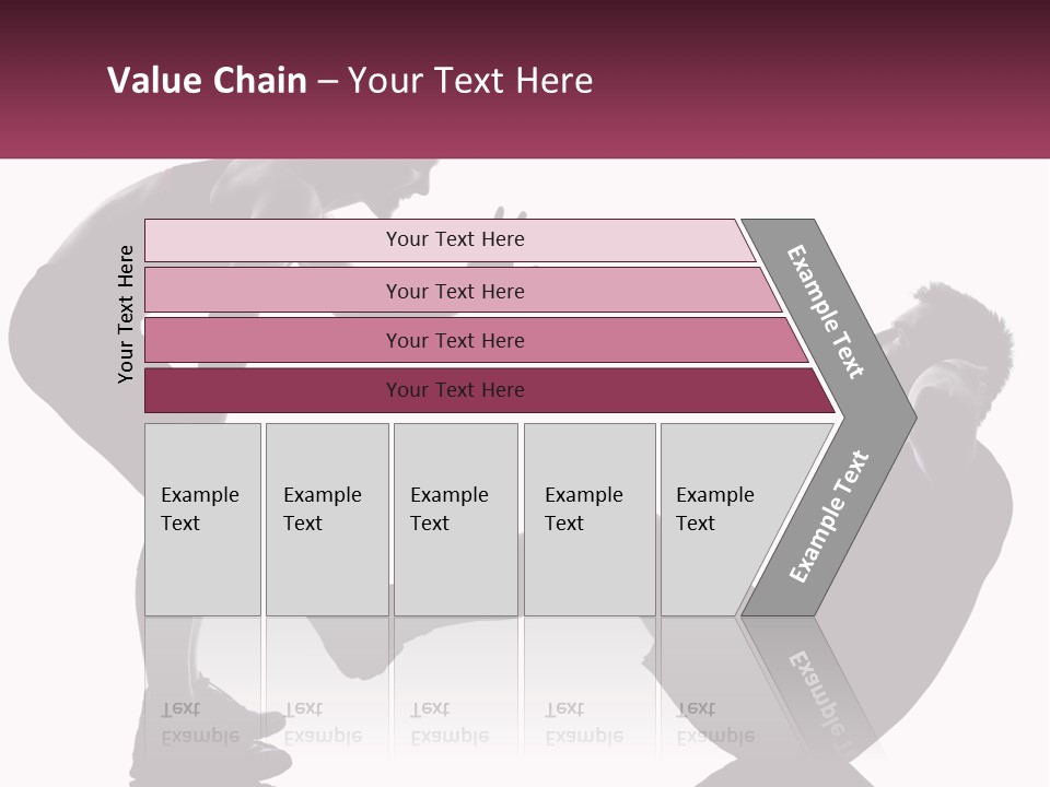 Sports Workout Pushups PowerPoint Template