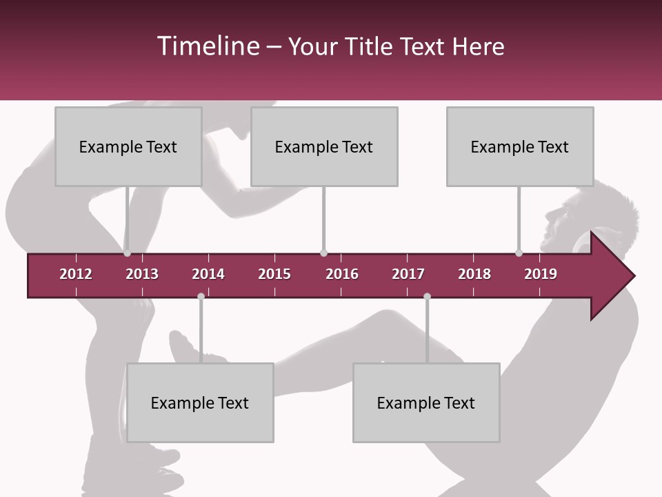 Sports Workout Pushups PowerPoint Template