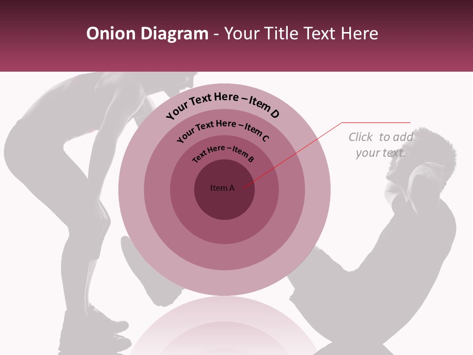 Sports Workout Pushups PowerPoint Template