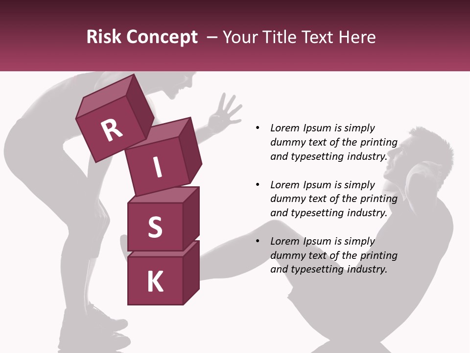 Sports Workout Pushups PowerPoint Template