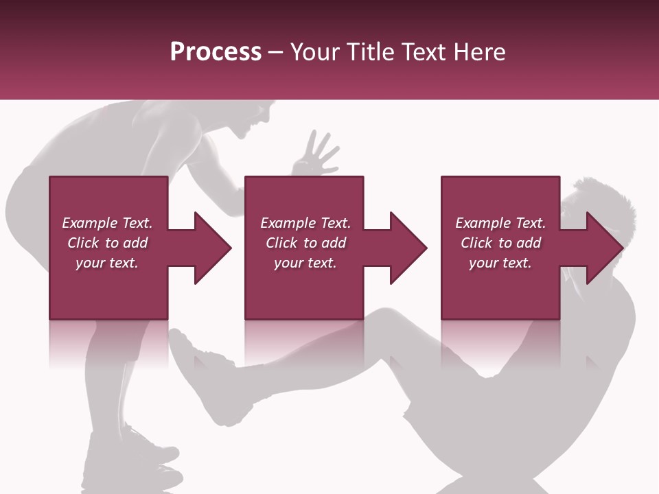 Sports Workout Pushups PowerPoint Template