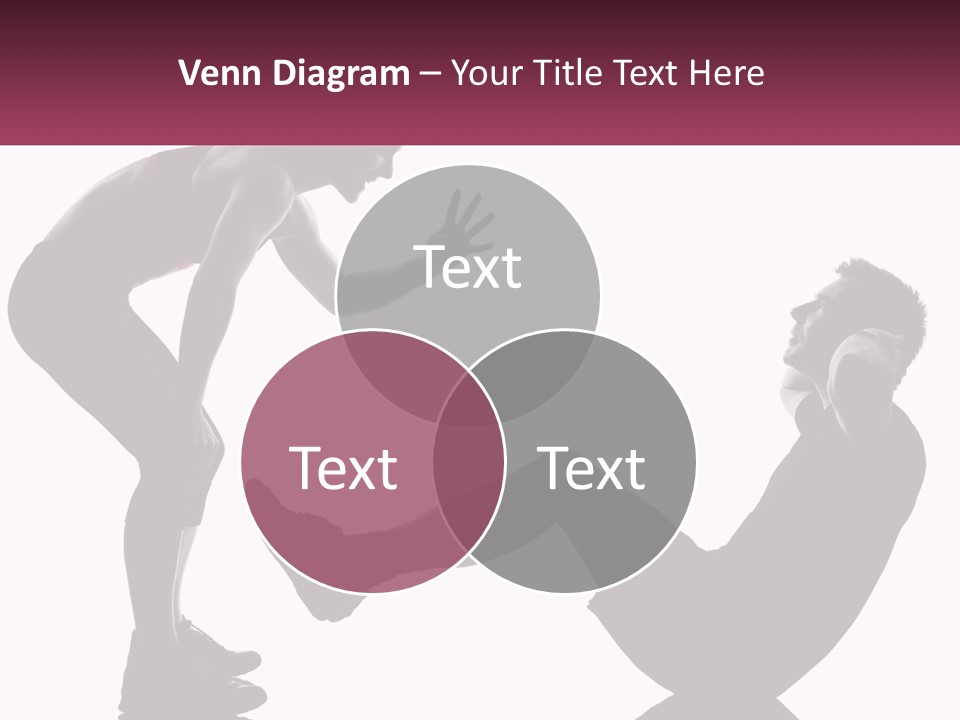 Sports Workout Pushups PowerPoint Template