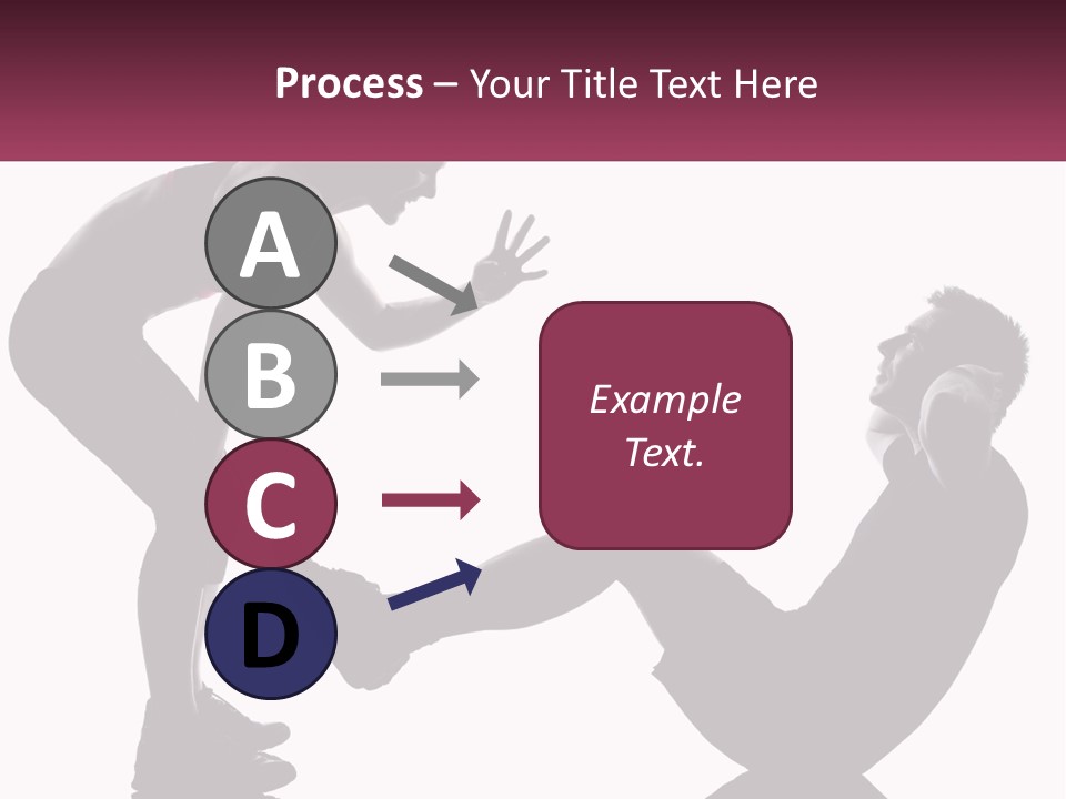 Sports Workout Pushups PowerPoint Template