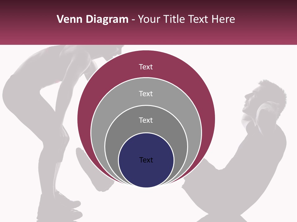 Sports Workout Pushups PowerPoint Template