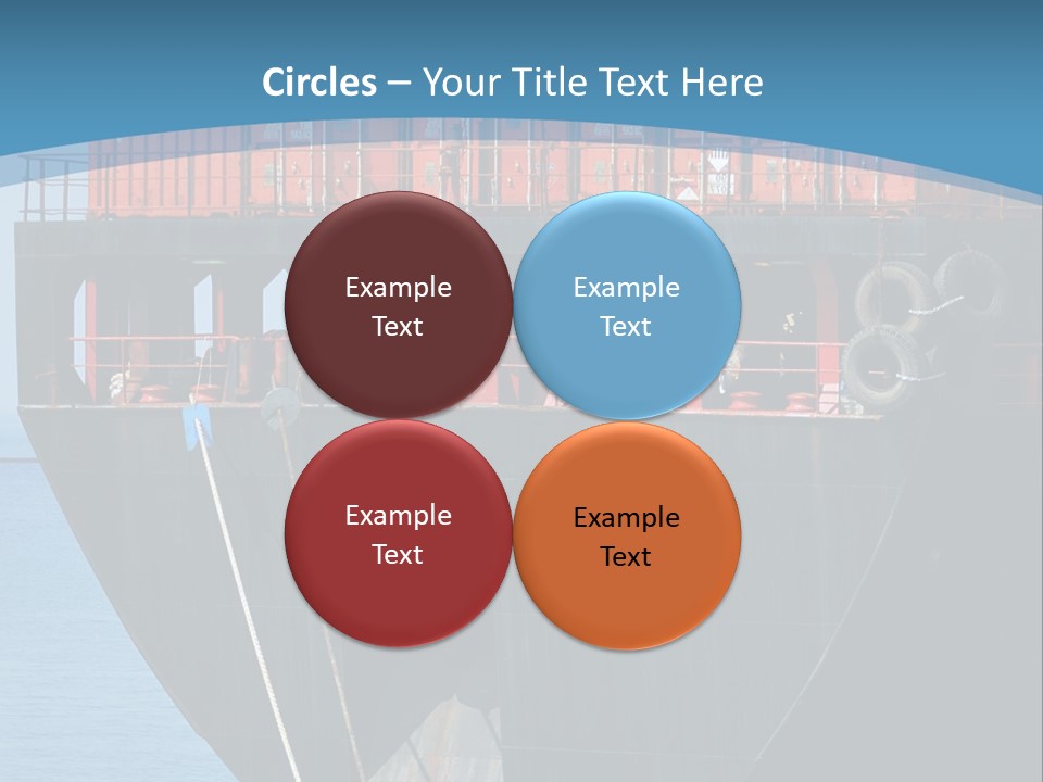 Export Industrial Bulk PowerPoint Template