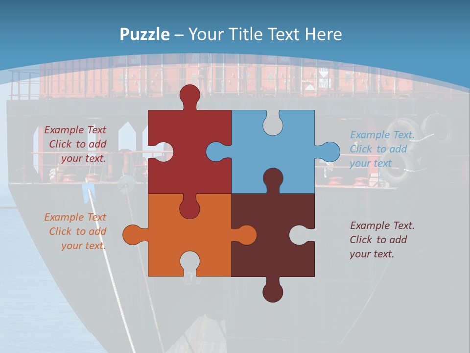 Export Industrial Bulk PowerPoint Template