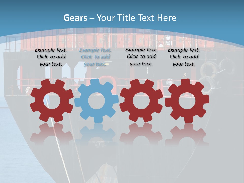 Export Industrial Bulk PowerPoint Template