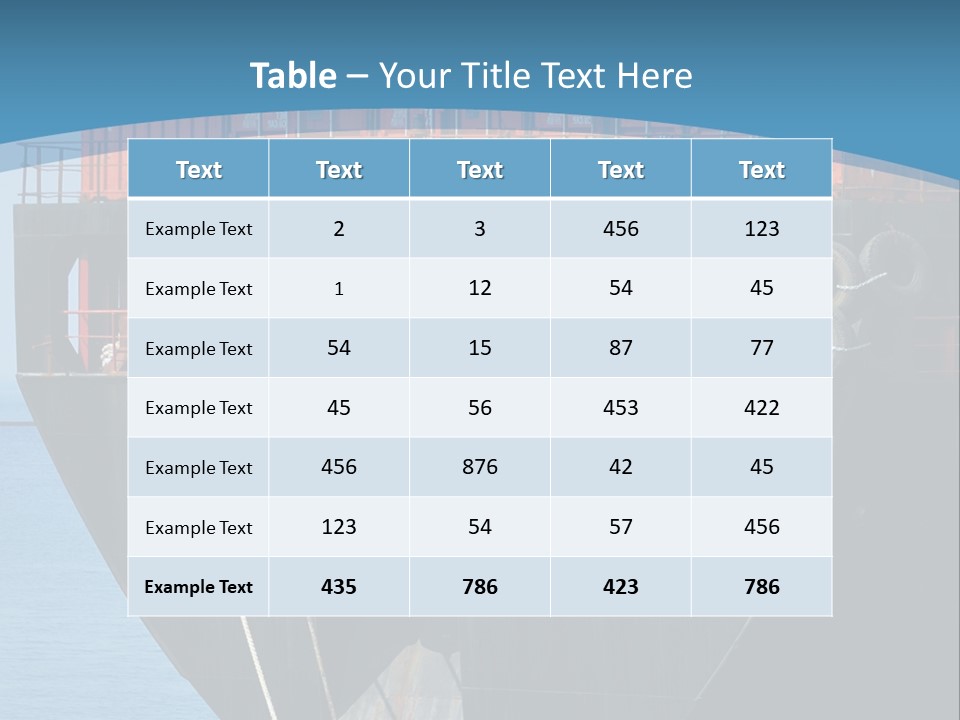 Export Industrial Bulk PowerPoint Template