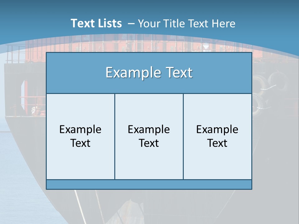 Export Industrial Bulk PowerPoint Template