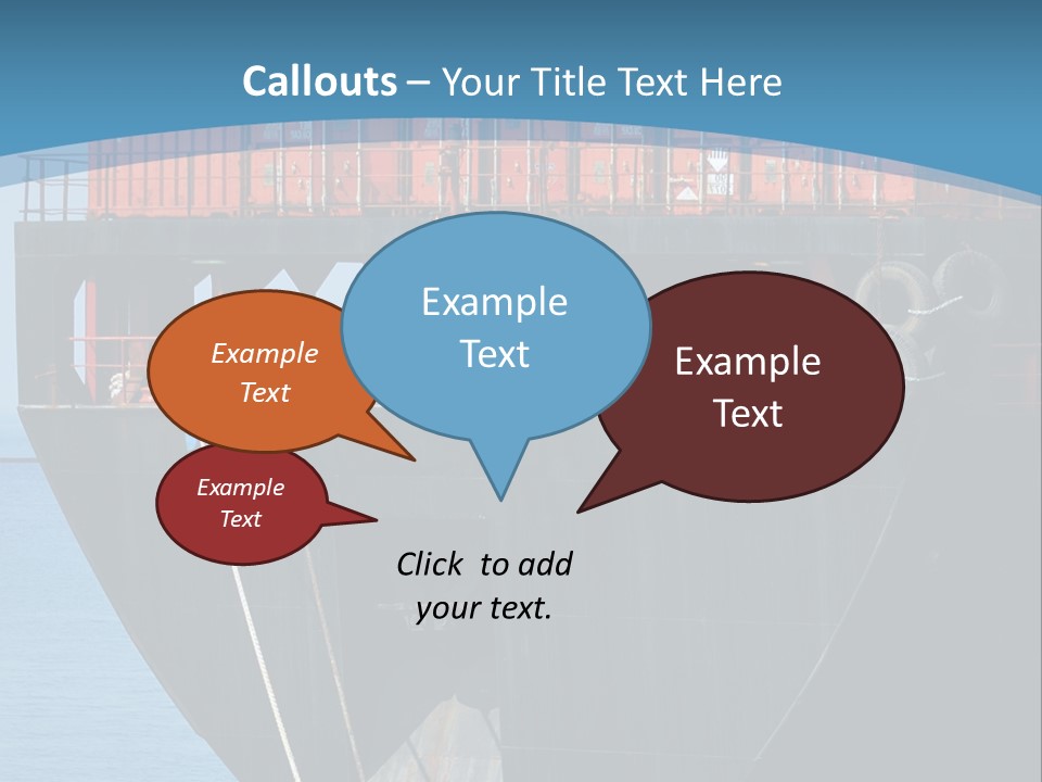 Export Industrial Bulk PowerPoint Template