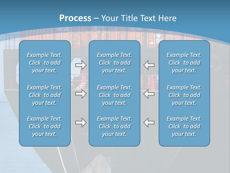Export Industrial Bulk PowerPoint Template