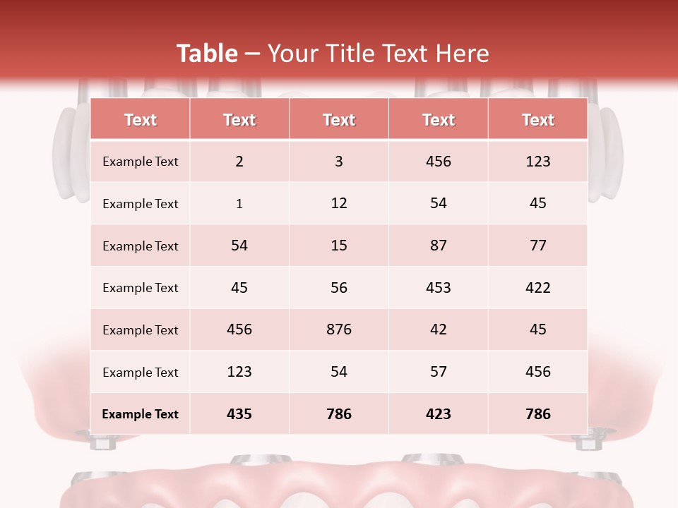 Pyorrhea Health Pain PowerPoint Template