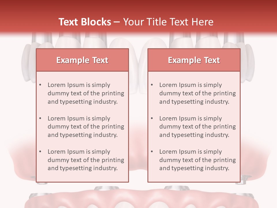 Pyorrhea Health Pain PowerPoint Template