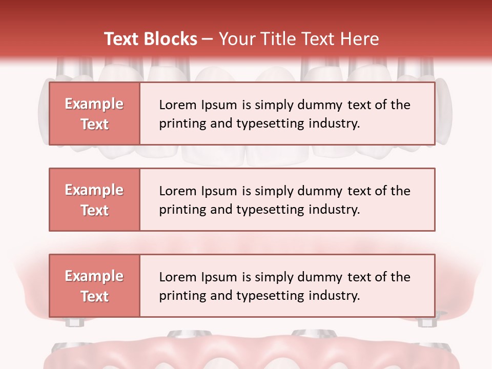Pyorrhea Health Pain PowerPoint Template