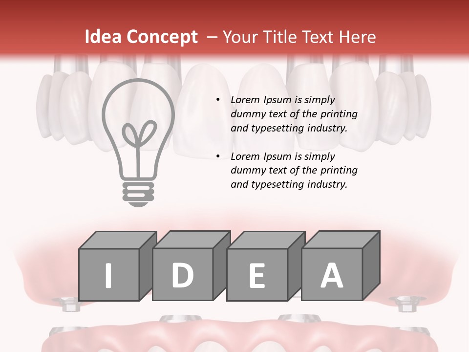 Pyorrhea Health Pain PowerPoint Template
