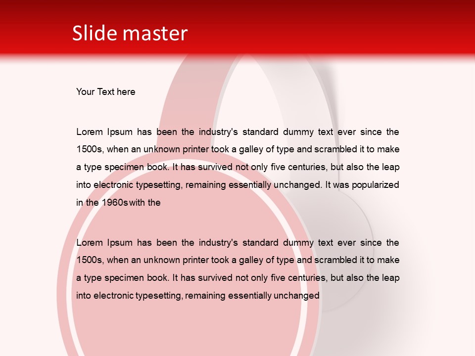 Sign Banner Icon PowerPoint Template