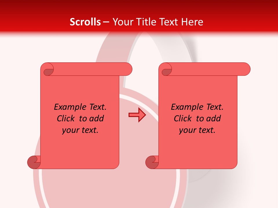 Sign Banner Icon PowerPoint Template