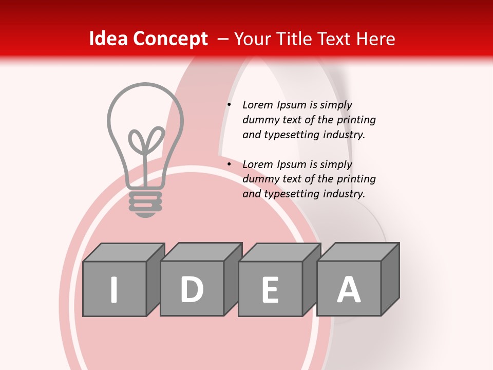 Sign Banner Icon PowerPoint Template