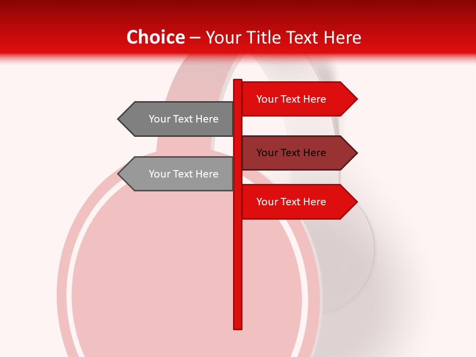 Sign Banner Icon PowerPoint Template