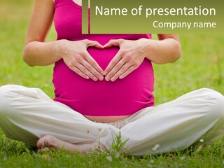 Expecting Forest Tree PowerPoint Template