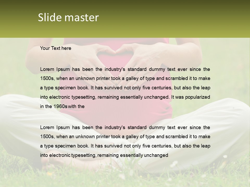 Expecting Forest Tree PowerPoint Template