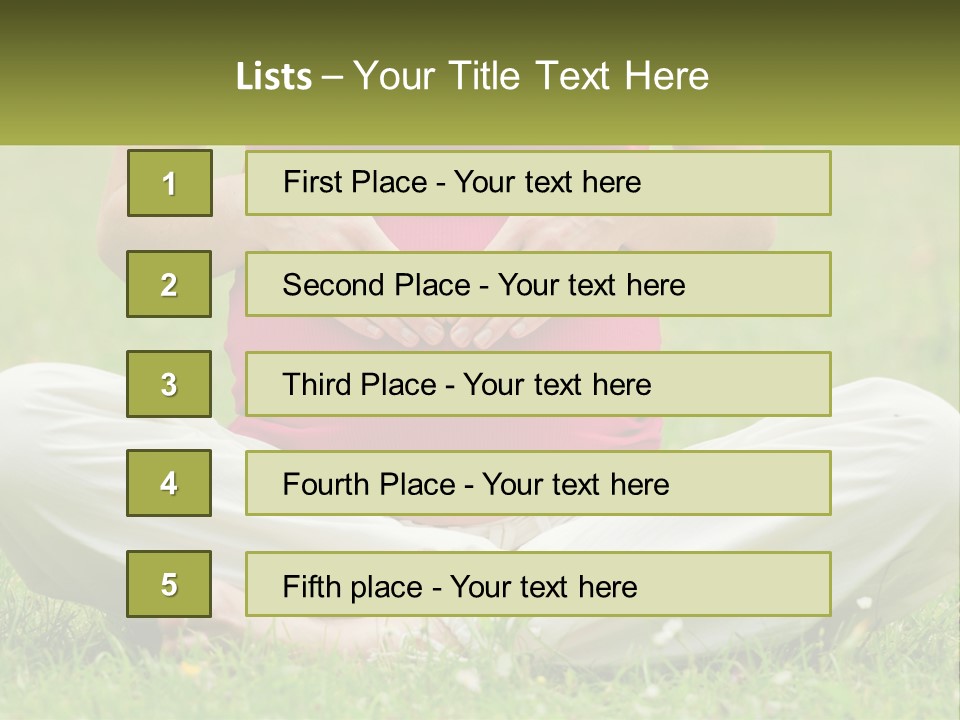 Expecting Forest Tree PowerPoint Template