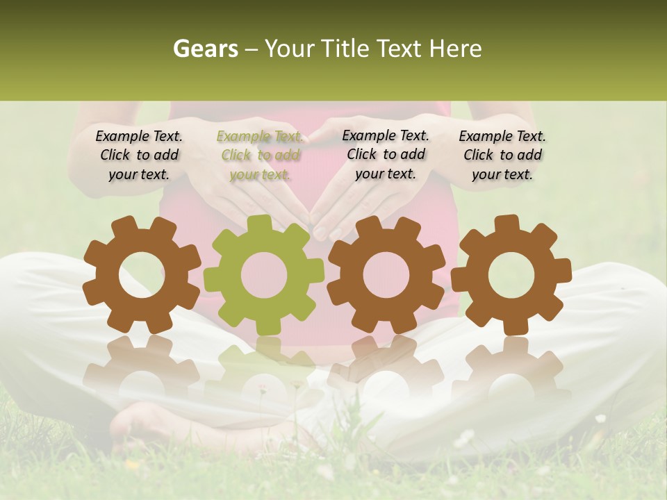 Expecting Forest Tree PowerPoint Template